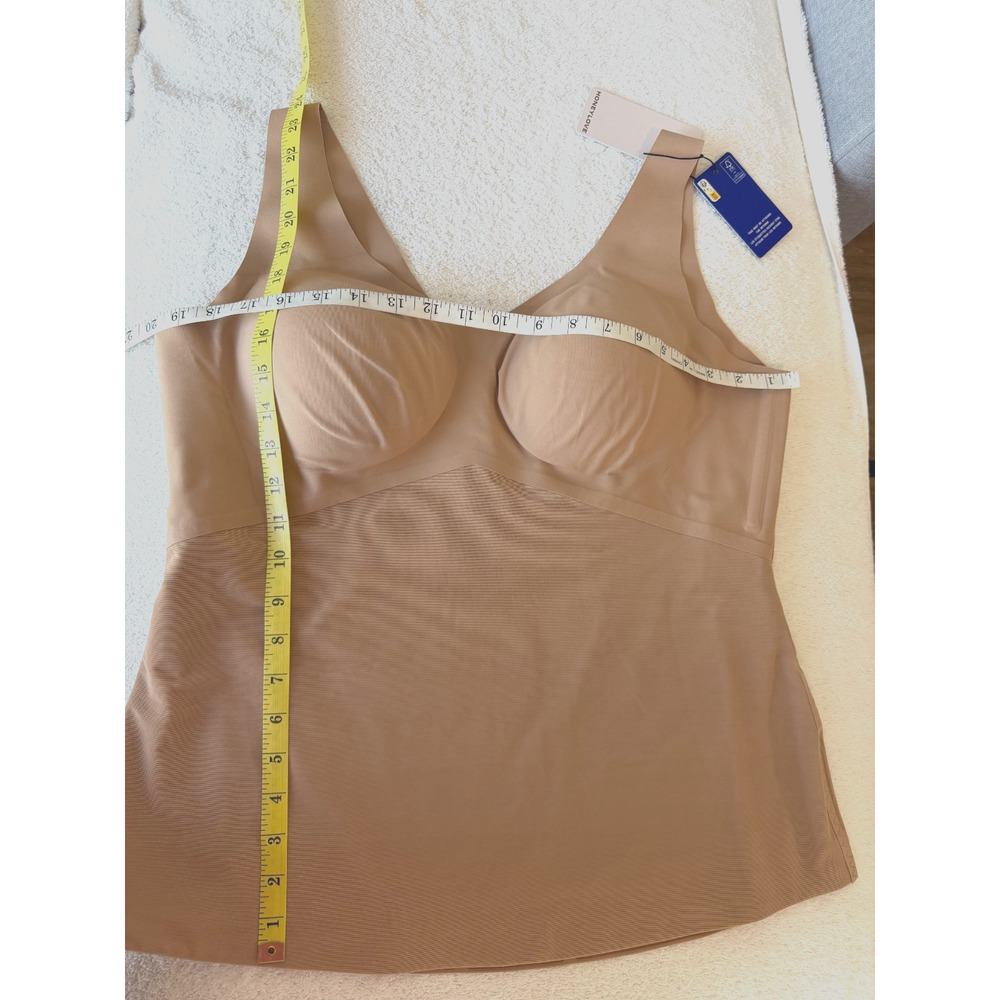 NWT Honeylove LiftWear with built in Bra Cami Shapewear Tank - Beige - 2X - Picture 3 of 3